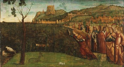 Carpaccio - La metamorfosis de Alción, c. 1502-1507 de Vittore Carpaccio