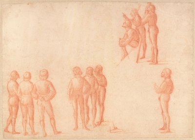 Grupos de figuras masculinas de Vittore Carpaccio