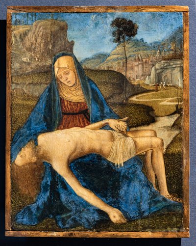 Lamentación, de Vittore Carpaccio, c.1485 de Vittore Carpaccio