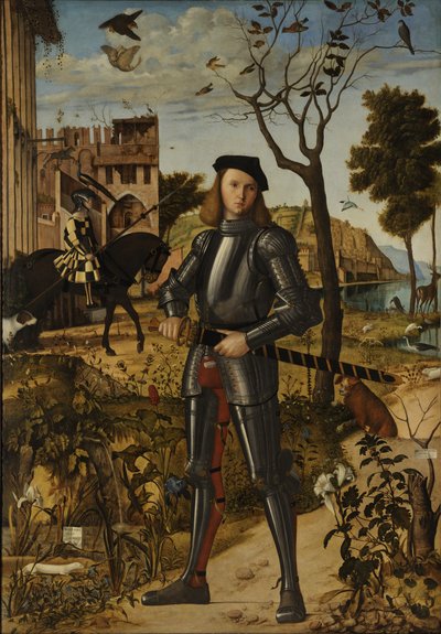 Retrato de un caballero de Vittore Carpaccio
