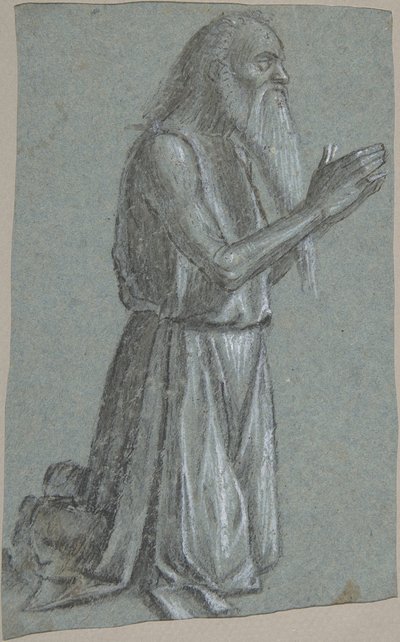 San Jerónimo recto, soldado con lanza verso, 1460-1525 de Vittore Carpaccio