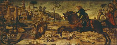 San Jorge y el Dragón de Vittore Carpaccio