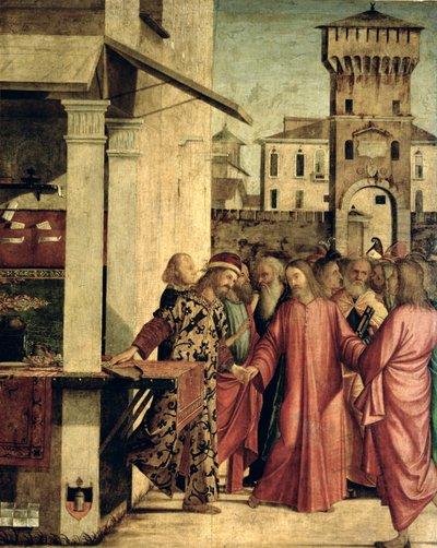 La vocación de San Mateo de Vittore Carpaccio