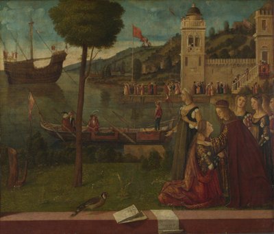 La partida de Ceyx de Vittore Carpaccio
