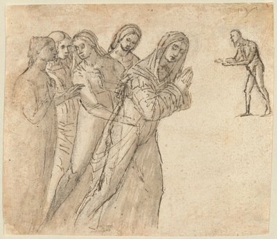 La Virgen y otras cuatro mujeres de Vittore Carpaccio