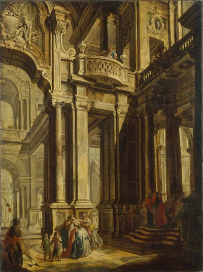 Ester ante Asuero de Vittorio Maria Bigari