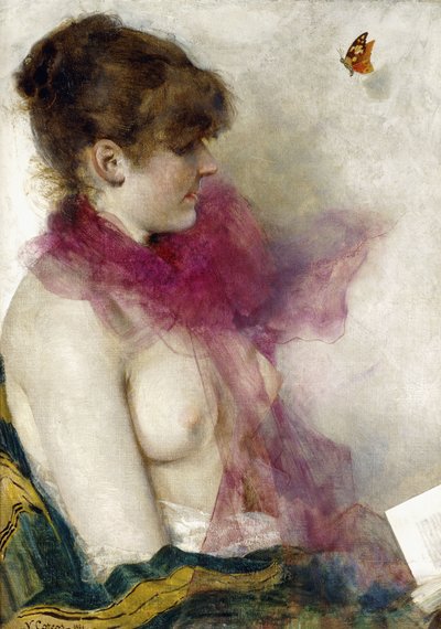 El pañuelo de seda de Vittorio Matteo Corcos