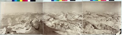 Panorama de los Alpes de Vittorio Sella