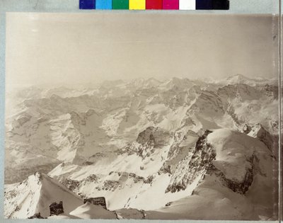 Panorama de los Alpes de Vittorio Sella
