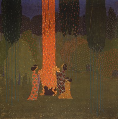 Reunión mística de Vittorio Zecchin