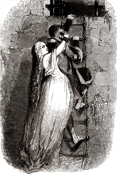 La huida de Milady de Winter de Vivant (after) Beauce
