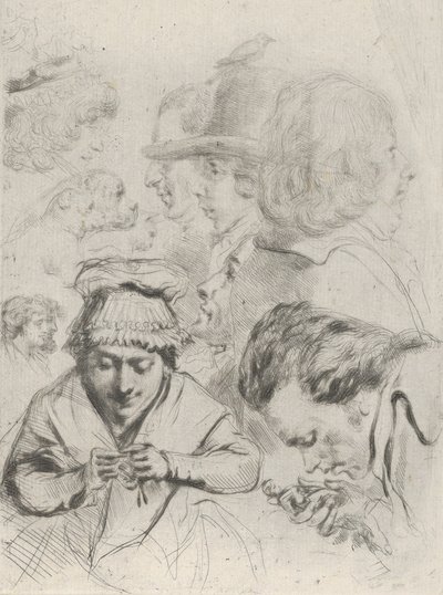 El Ciudadano Aubourg, Mme Aubourg y su familia, ca. 1795-1805 de Vivant Denon