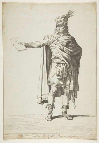 El representante del pueblo francés en la oficina, 1794 de Vivant Denon