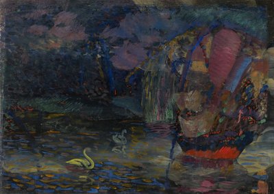 Lago de las Hadas, 1909-1910 de Daniel Vladimir Baranoff Rossine