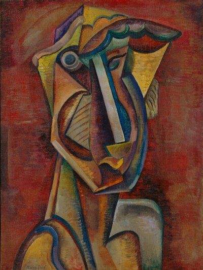 Poetisa, años 1920 de Daniel Vladimir Baranoff Rossine
