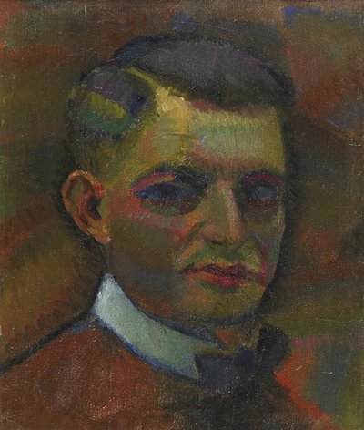Autorretrato de Daniel Vladimir Baranoff Rossine