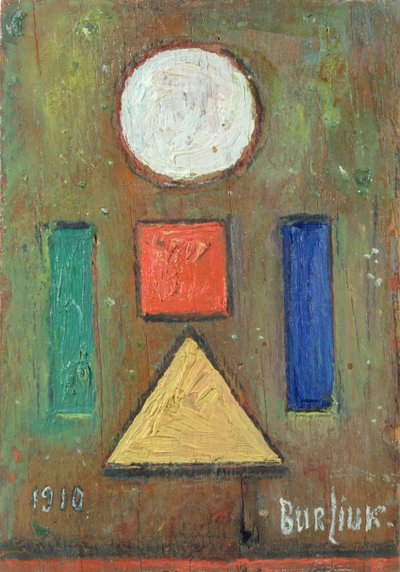 Homenaje a Cezanne de Vladimir Davidovich Burliuk
