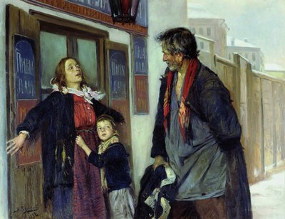 ¡No dejo entrar!, 1892 de Vladimir Egorovic Makovsky