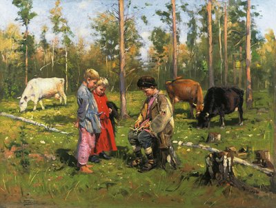 Pastores, 1903-1904 de Vladimir Egorovic Makovsky