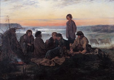 El Claro de Bezhin, 1869 de Vladimir Egorovic Makovsky