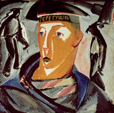 El marinero (Autorretrato) de Vladimir Evgrafovich Tatlin