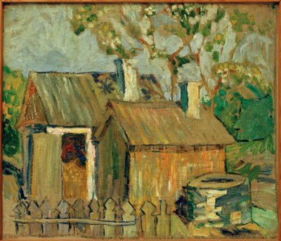 Paisaje con flores de Vladimir Lefgravovitch Tatline