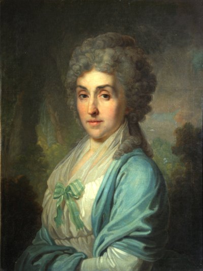 Retrato de Yekaterina Alexandrovna Novosiltseva de Vladimir Lukich Borovikovsky