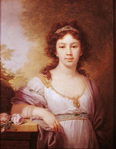 Retrato de un miembro de la familia Chidbov de Vladimir Lukich Borovikovsky