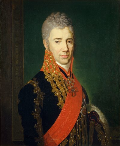 Retrato del Caballerizo Mayor Sergey Ilyich Mukhanov 1762-1842 de Vladimir Lukich Borovikovsky