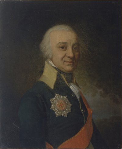 Retrato de Pavel Stepanovich Runich 1747-1825, c. 1800 de Vladimir Lukich Borovikovsky