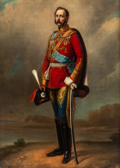 Retrato del Emperador Alejandro II de Vladimir Vasilyevich Perov