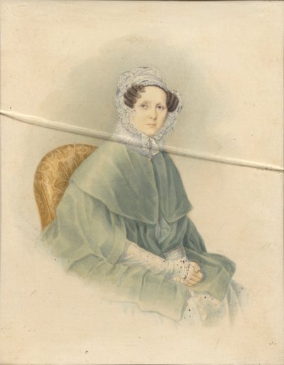 Retrato de la Condesa Natalia Pavlovna Stroganova, 1845 de Voronov