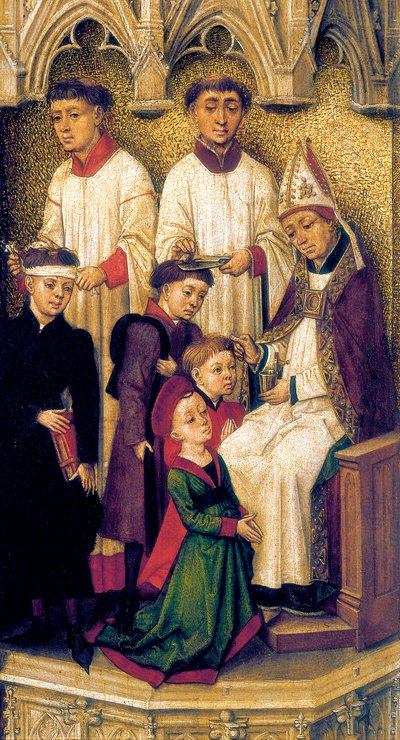 Tríptico de la Redención, (detalle) de Vrancke van der Stockt