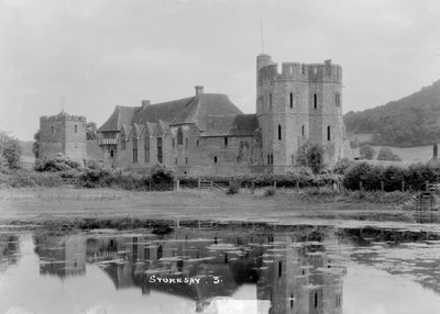 Castillo de Stokesay, Shropshire, c. 1930 de WA Call