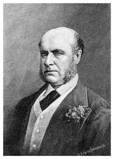 Sir Hercules Robinson, administrador colonial británico, 1886 de WA Hirschmann