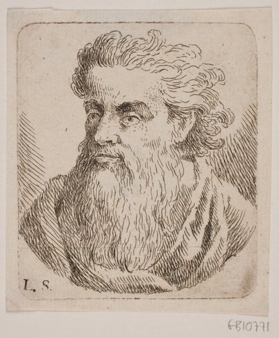 Retrato de un hombre de W.A. Müller