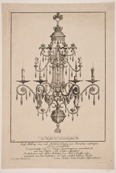 Un candelabro de W.A. Müller