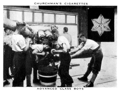 Clase avanzada de chicos de WA and AC Churchman