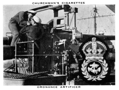 Artificiero de artillería, 1937 de WA and AC Churchman