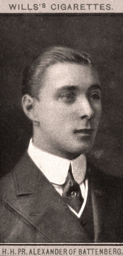 H.H, PR. Alejandro de Battenberg, 1908 de WD and HO Wills