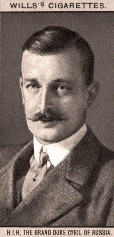 S.A.I. El Gran Duque Cirilo de Rusia, 1908. de WD and HO Wills