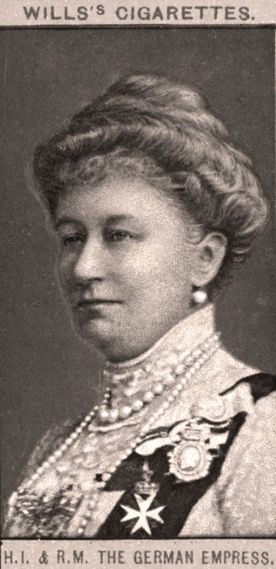 H.I & R.M, la emperatriz alemana, 1908 de WD and HO Wills