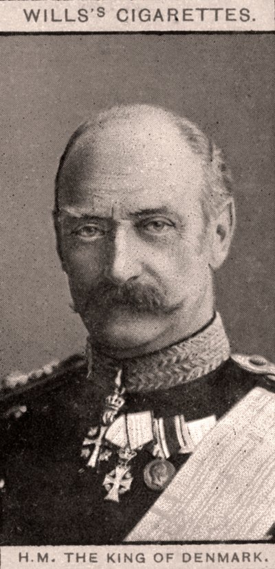 El Rey de Dinamarca, 1908 de WD and HO Wills