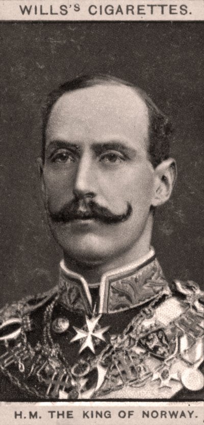 El Rey de Noruega, 1908 de WD and HO Wills