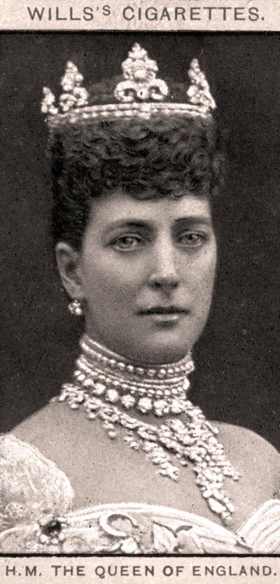 Su Majestad la Reina de Inglaterra de WD and HO Wills