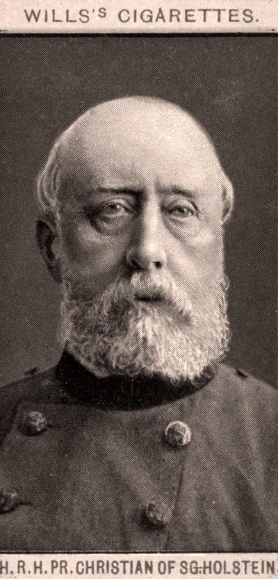 H.R.H, PR. Christian de SG-Holstein, 1908 de WD and HO Wills
