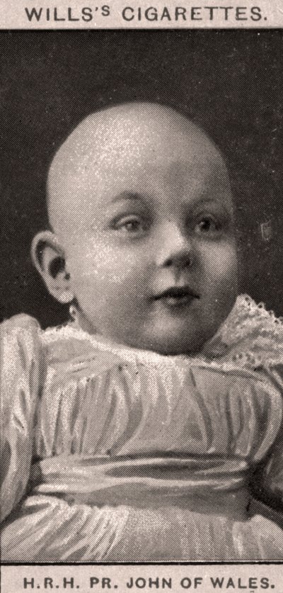 S.A.R., P.R., Juan de Gales, 1908 de WD and HO Wills