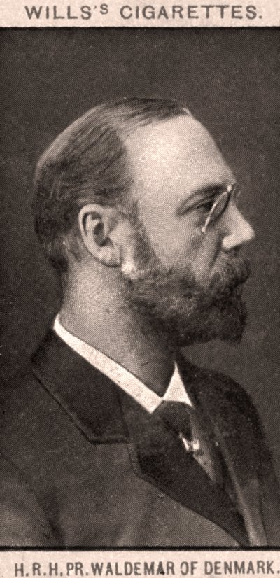 S.A.R., Pr. Waldemar de Dinamarca, 1908 de WD and HO Wills