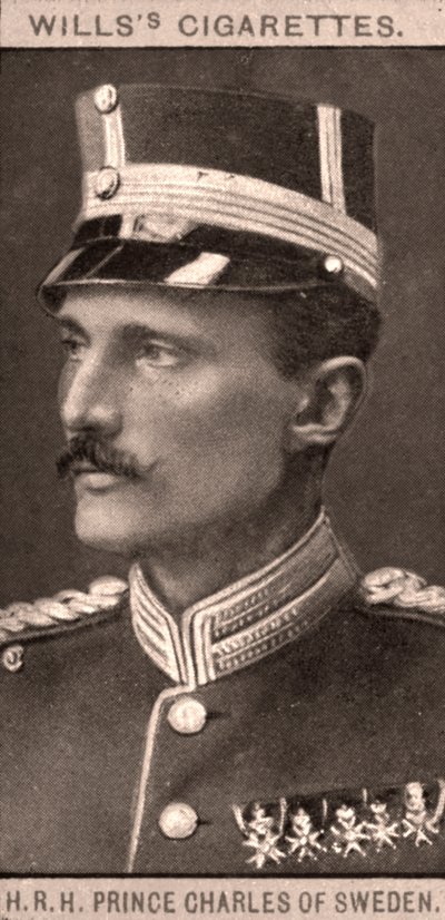 S.A.R. Príncipe Carlos de Suecia, 1908 de WD and HO Wills