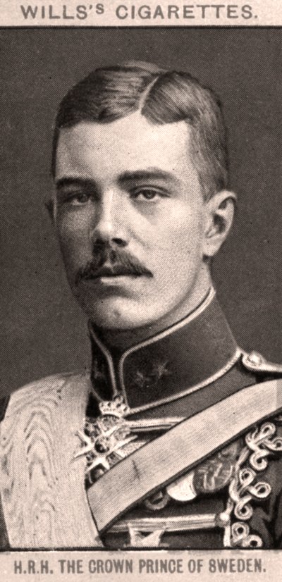 S.A.R. El Príncipe Heredero de Suecia, 1908 de WD and HO Wills